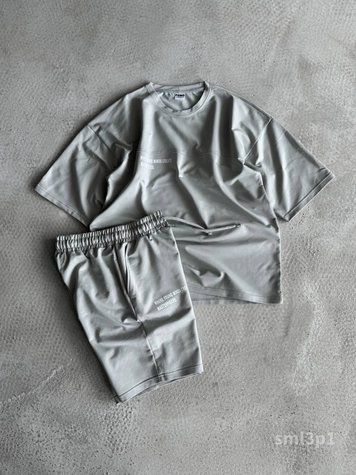 Костюм Футболка шорти чоловічий оверсайз SML sml3p1-xl фото