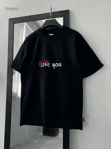 Футболка з принтом f249p257-XL фото