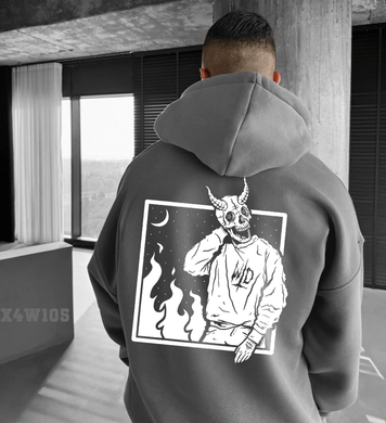 Худі з принтом Fomo x4w105-XL фото