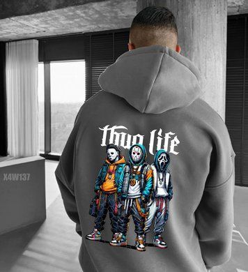 Худі з принтом Fomo x4w137-XL фото