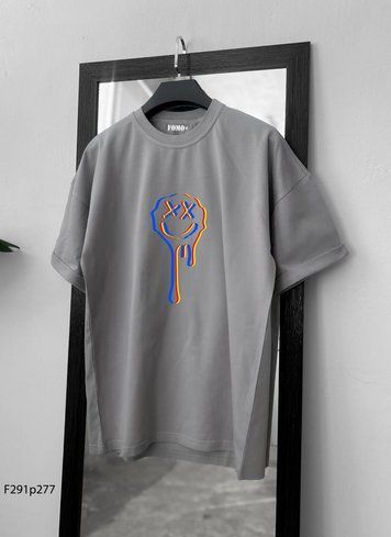 Футболка з принтом f291p277-XL фото