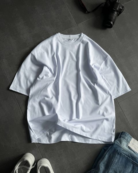 Футболка чоловіча оверсайз з принтом прямого друку 24f5n16-XXL фото