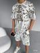 Костюм Футболка шорти чоловічий оверсайз 1071w-S фото 1