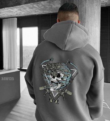 Худі з принтом Fomo x4w135-XL фото
