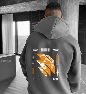Худі з принтом Fomo x4w180-XL фото