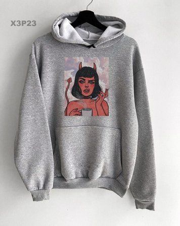 Худі з принтом Fomo X5p23_8d15-XL фото