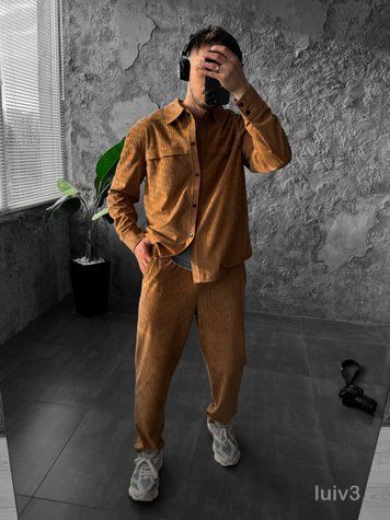 Комплект чоловічий сорочка штани LUIV luiv3-XL фото