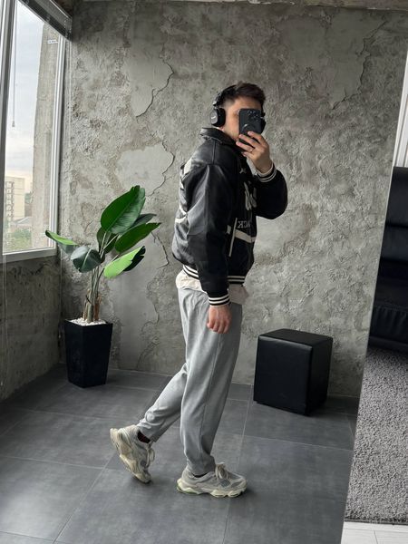 Шкіряна куртка чоловіча BLACKOUT  ba1XL фото