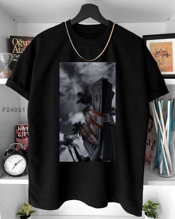 Футболка з принтом F249dol1-XL фото