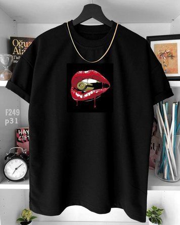 Футболка з принтом f249p31-XL фото