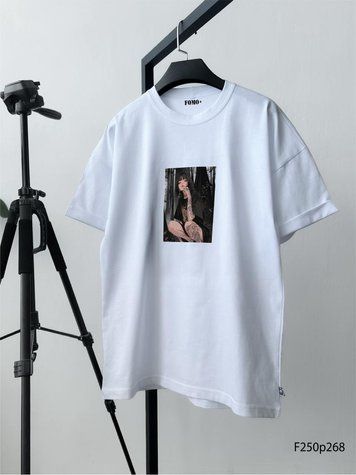Футболка з принтом f250p268-XL фото