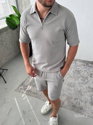 Костюм футболка поло шорти літній чоловічий LUK _tpluk3-XL фото