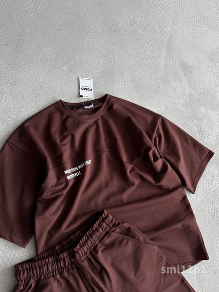 Костюм Футболка шорти чоловічий оверсайз SML sml12p1-xl фото