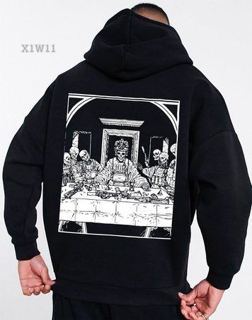 Худі з принтом Fomo x1w11_8c18-XL фото