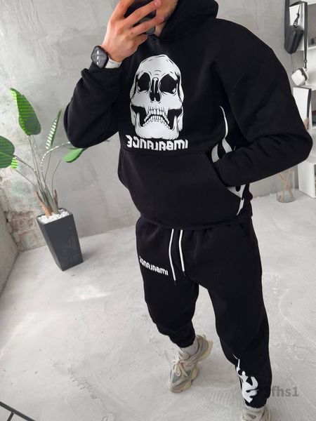 Костюм худі штани з принтом p3fhs1XL фото