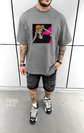Футболка з принтом _f290p62-XL фото