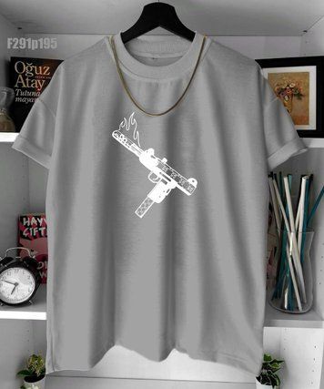 Футболка з принтом f291p195-XL фото