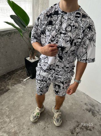 Костюм футболка шорти TASY tasy15XL фото