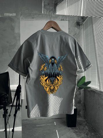 Футболка з принтом f291ps30-XL фото