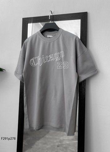 Футболка з принтом f291p278-XL фото
