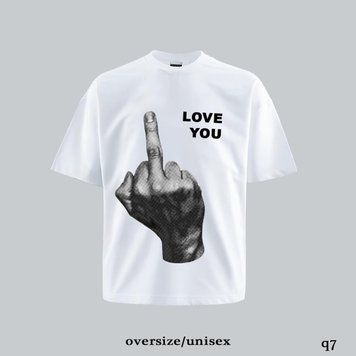Футболка з принтом чоловіча оверсайз 24f5q7-XL фото