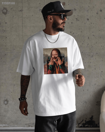 Футболка з принтом f250p168-XL фото