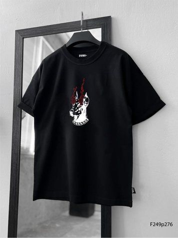 Футболка з принтом f249p276-XL фото