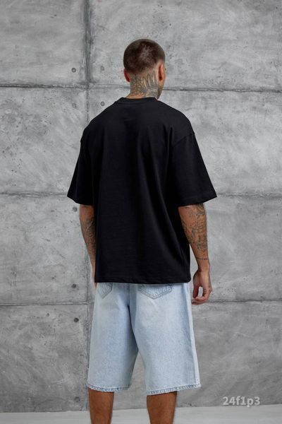 Футболка з принтом чоловіча оверсайз 24f1p3-XL фото