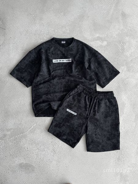 Костюм Футболка шорти чоловічий оверсайз SML sml101p2-xl фото