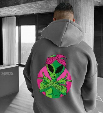 Худі з принтом Fomo x4w125-XL фото