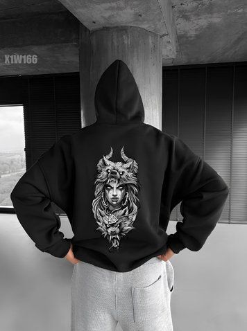 Худі з принтом Fomo x1w166-XL фото