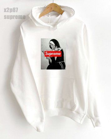 Худі з принтом Fomo x2p87supreme-ХЛ фото