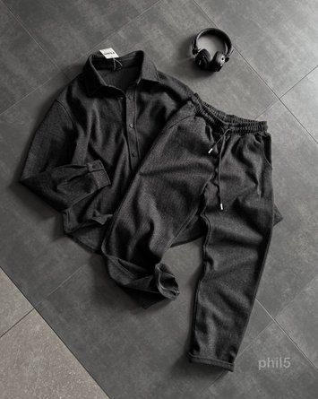 Комплект чоловічий сорочка штани TWEED FORM phil5-XL фото