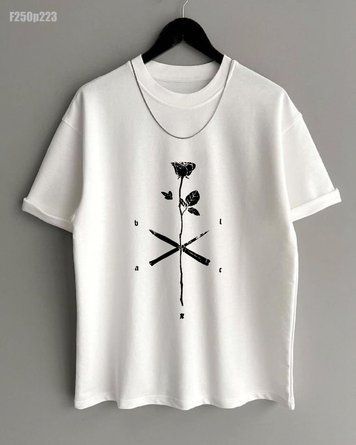 Футболка з принтом f250p223-XL фото