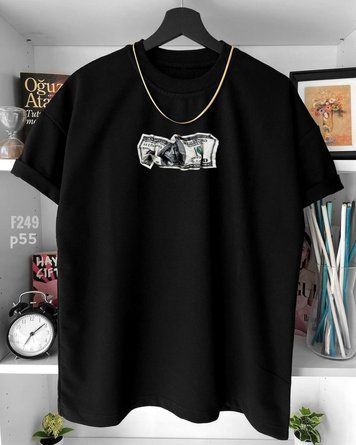 Футболка з принтом f249p55baks-XL фото