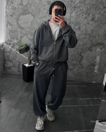 Спортивний костюм ZIP SET на блискавці чоловічий rms8-XL фото