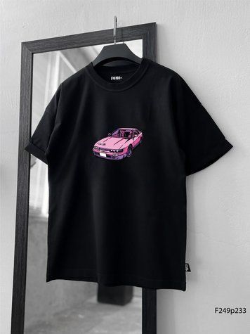 Футболка з принтом F249P233-XL фото
