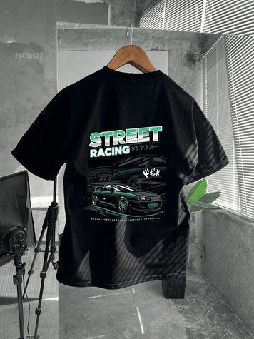 Футболка з принтом f249ps22-XL фото
