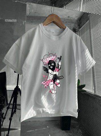 Футболка з принтом f250p259-XL фото