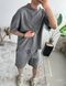 Костюм футболка шорти чоловічий варений оверсайз літній UHL _UHL2XL фото 6