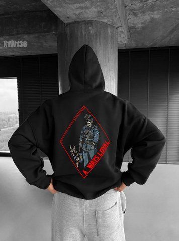 Худі з принтом Fomo x1w136-XL фото