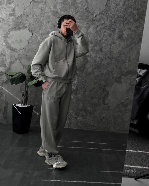 Спортивний костюм ZIP SET на блискавці чоловічий rms3-S фото