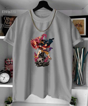 Футболка з принтом f291p225-XL фото