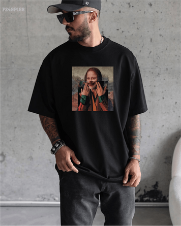 Футболка з принтом f249p168-XL фото
