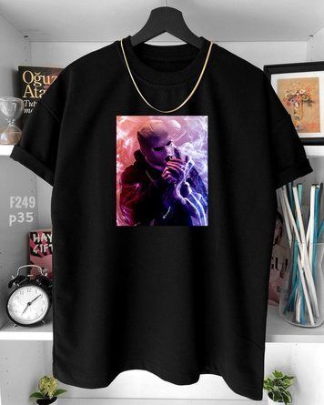 Футболка з принтом f249p35-XL фото