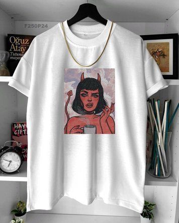 Футболка з принтом f250P24-XL фото