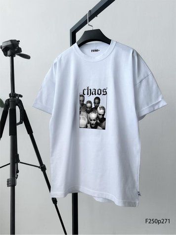 Футболка з принтом f250p271-XL фото