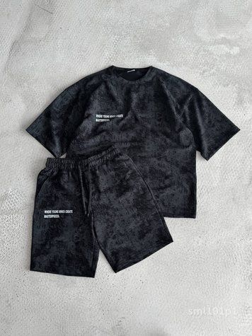 Костюм Футболка шорти чоловічий оверсайз SML sml101p1-xl фото