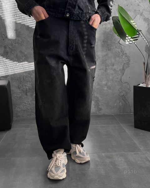 Джинси чоловічі BLACK FADE LOOSE p11b-30 фото