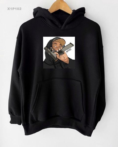 Худі з принтом Fomo x1p102-XL фото